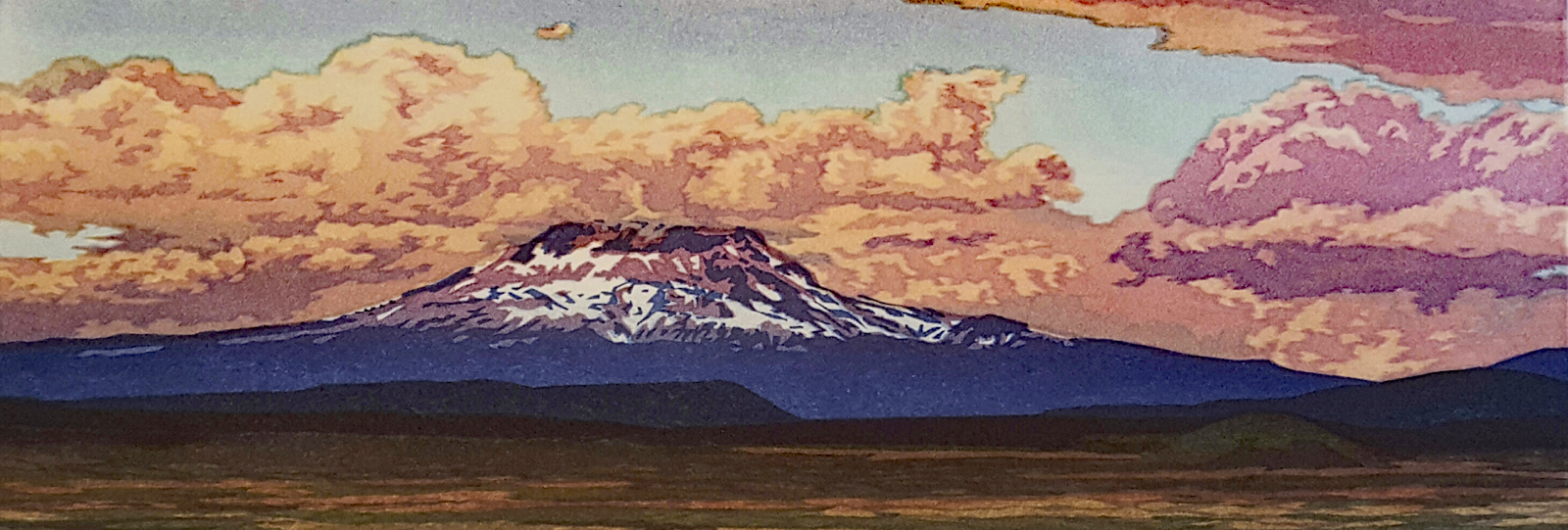 Mount Rainier, Head in the Clouds