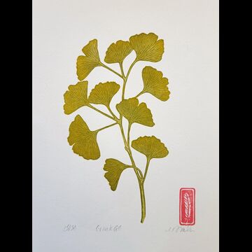 Ginkgo green/yellow (edition varie)