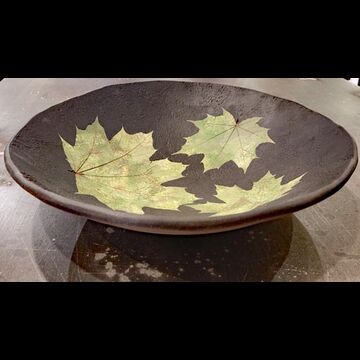 Extra Large Oak Leaf Bowl