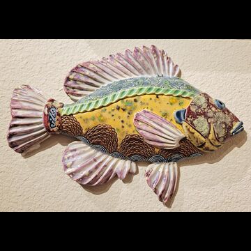 Sunfish ceramic fish