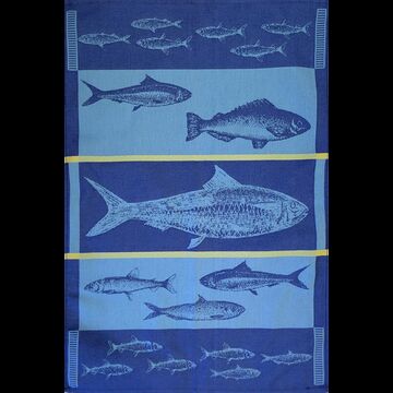 Set of 2 FISH tea towels - PORTUGAL