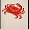 Set of 2 CRAB embroidered tea towels - PORTUGAL